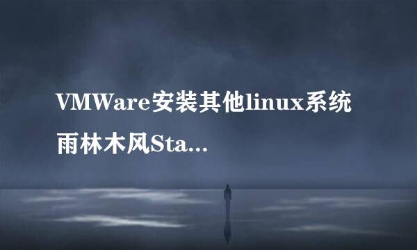 VMWare安装其他linux系统 雨林木风Start OS系统