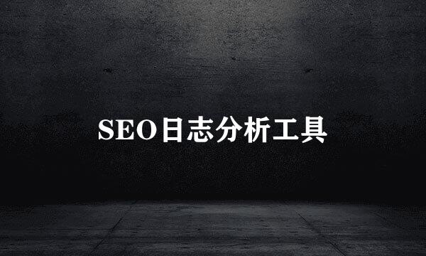 SEO日志分析工具