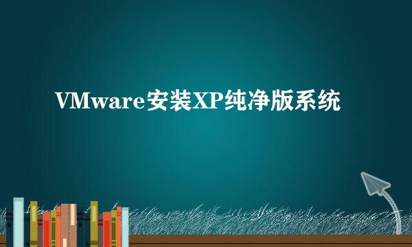 VMware安装XP纯净版系统