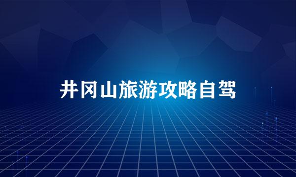 井冈山旅游攻略自驾