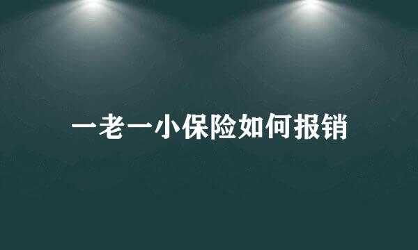 一老一小保险如何报销