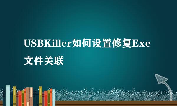 USBKiller如何设置修复Exe文件关联