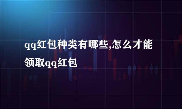 qq红包种类有哪些,怎么才能领取qq红包