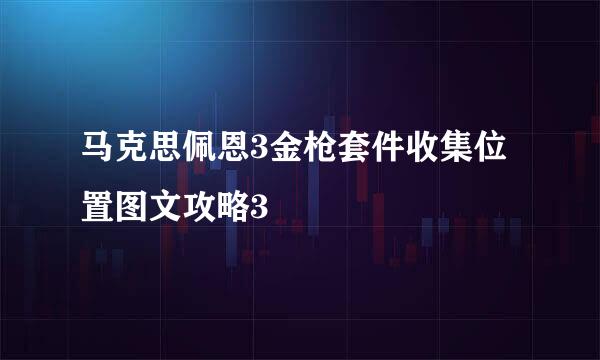 马克思佩恩3金枪套件收集位置图文攻略3